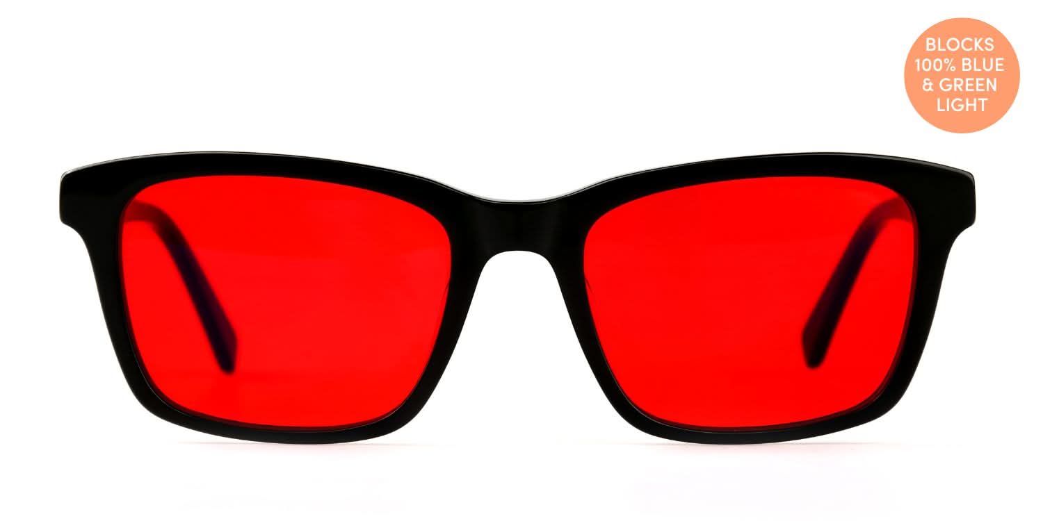 Jose Blue Light Blocking Glasses - Black