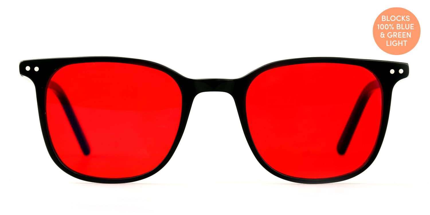Colin Blue Light Blocking Glasses - Black