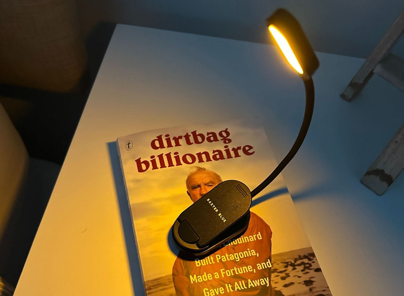 Evening Glow Amber Book Light