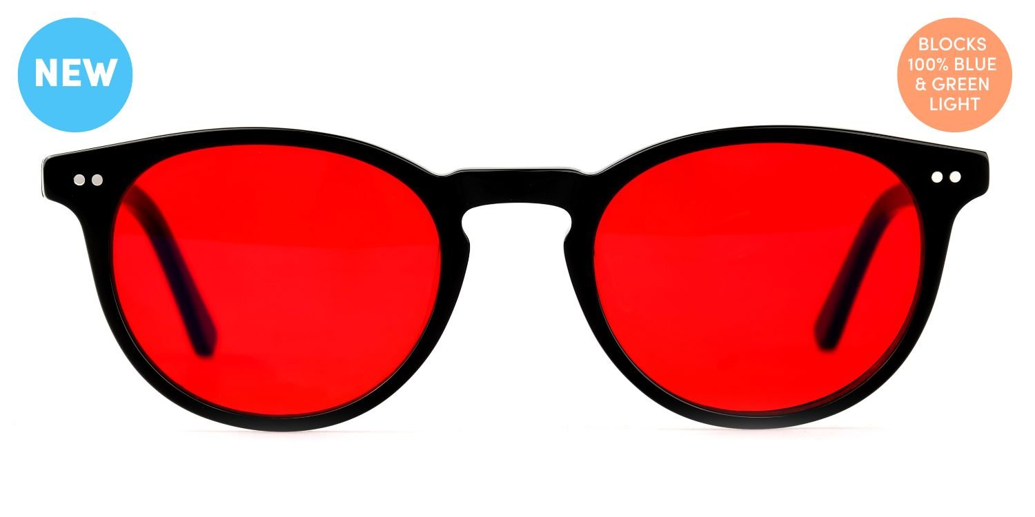 Gino Blue Light Blocking Glasses - Black