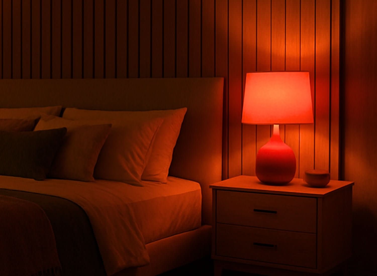 Nightfall Sleep Red Light Bulb