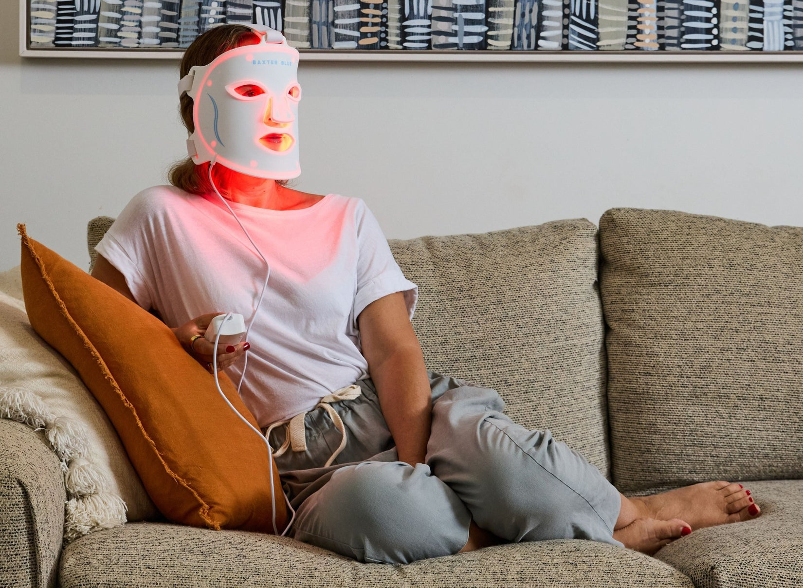 Red Light Therapy Face Mask