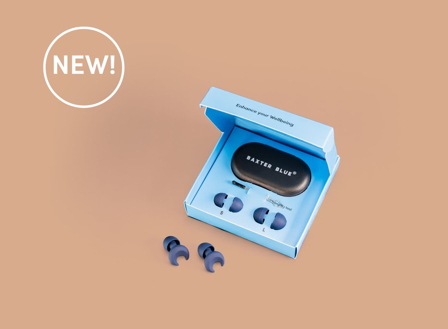 Ear Plugs - Mint Green - Baxter Blue