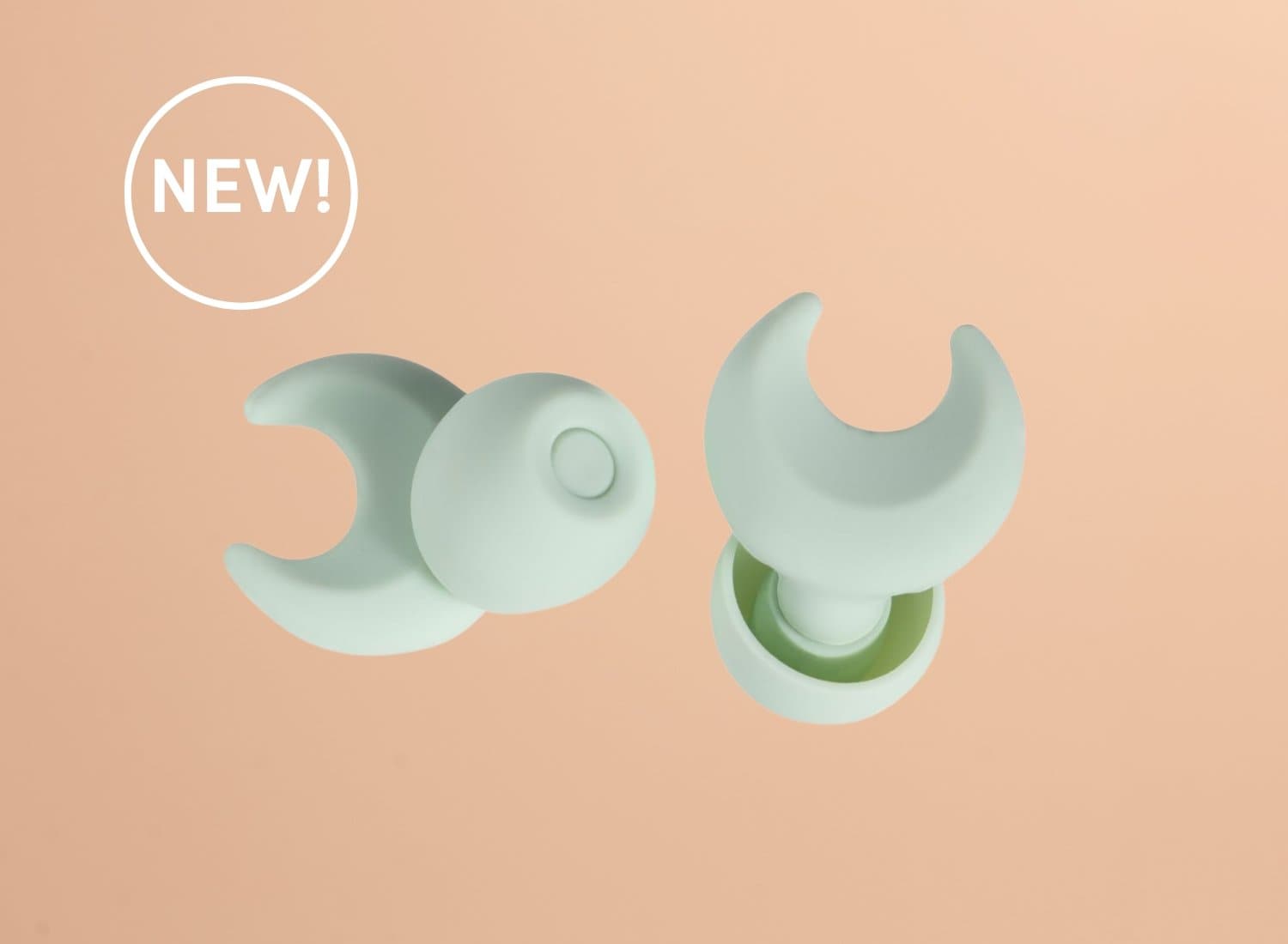 Ear Plugs - Mint Green - Baxter Blue