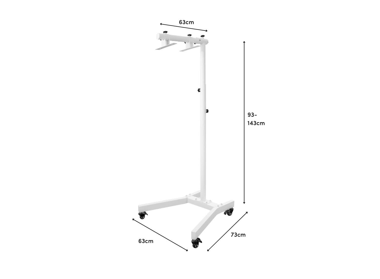 Horizontal / Vertical Red Light Stand