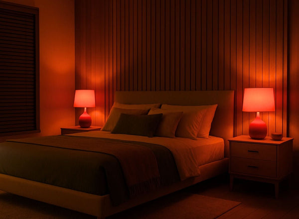 Nightfall Sleep Red Light Bulb - Small Screw