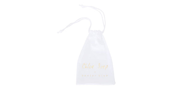 Chloe - Gold Chain-Ivory White Beads